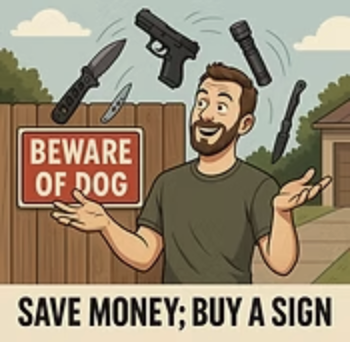 Save Money; Buy a Sign